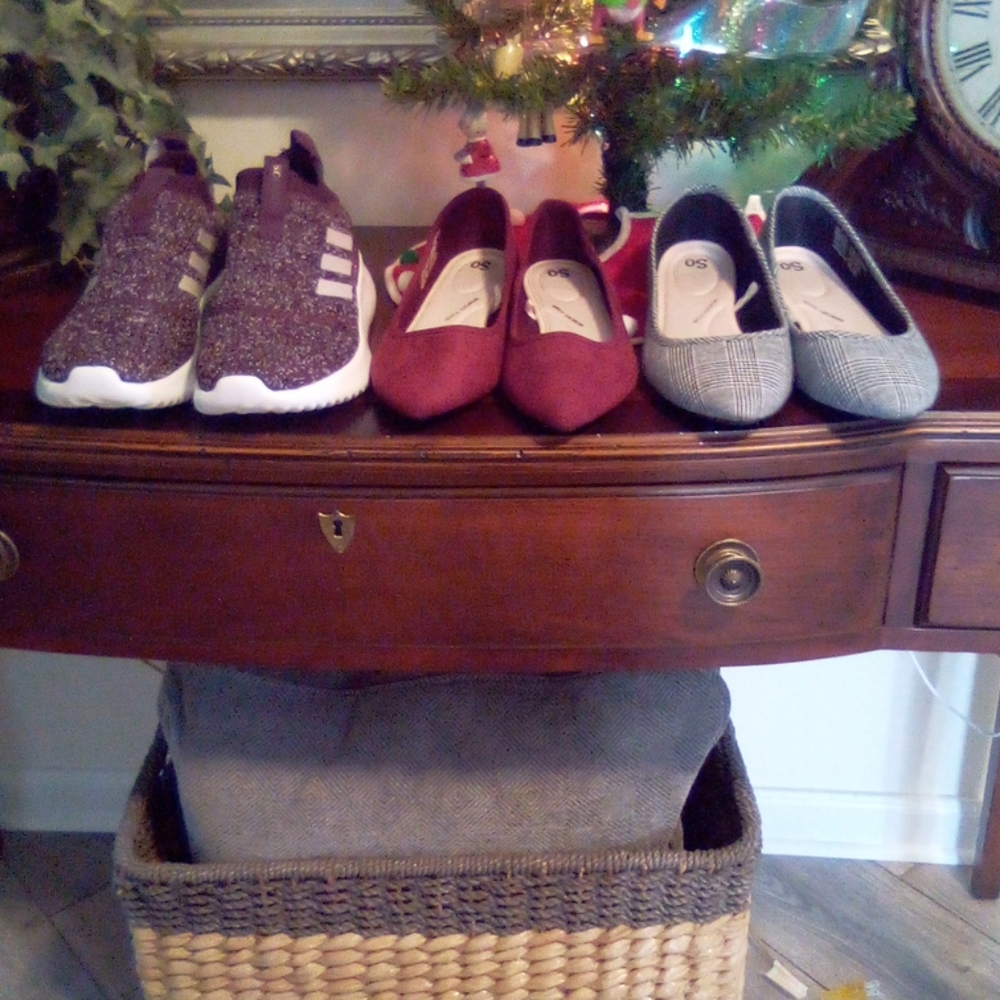 Three pair shoe wardrobe - excellent condition